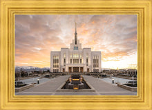 Load image into Gallery viewer, Saratoga Springs Utah Golden Sunrise
