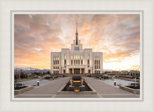 Load image into Gallery viewer, Saratoga Springs Utah Golden Sunrise
