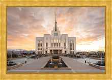 Load image into Gallery viewer, Saratoga Springs Utah Golden Sunrise
