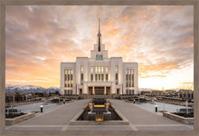 Load image into Gallery viewer, Saratoga Springs Utah Golden Sunrise
