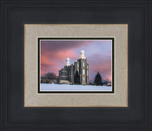 Load image into Gallery viewer, Logan Utah Pink Winter Sunset
