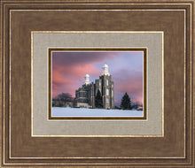 Load image into Gallery viewer, Logan Utah Pink Winter Sunset
