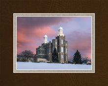 Load image into Gallery viewer, Logan Utah Pink Winter Sunset
