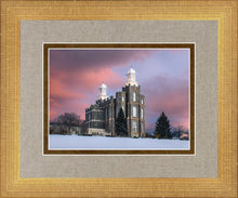 Load image into Gallery viewer, Logan Utah Pink Winter Sunset
