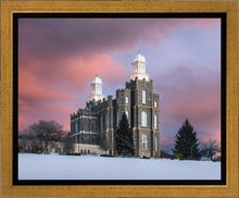 Load image into Gallery viewer, Logan Utah Pink Winter Sunset
