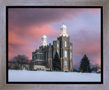 Load image into Gallery viewer, Logan Utah Pink Winter Sunset
