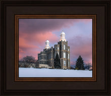Load image into Gallery viewer, Logan Utah Pink Winter Sunset
