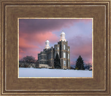 Load image into Gallery viewer, Logan Utah Pink Winter Sunset
