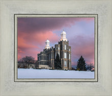 Load image into Gallery viewer, Logan Utah Pink Winter Sunset
