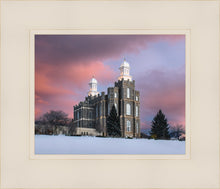 Load image into Gallery viewer, Logan Utah Pink Winter Sunset
