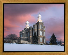 Load image into Gallery viewer, Logan Utah Pink Winter Sunset
