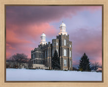Load image into Gallery viewer, Logan Utah Pink Winter Sunset
