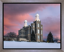 Load image into Gallery viewer, Logan Utah Pink Winter Sunset
