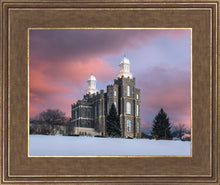 Load image into Gallery viewer, Logan Utah Pink Winter Sunset
