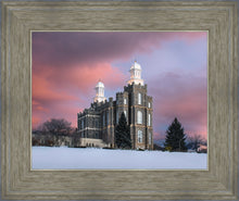Load image into Gallery viewer, Logan Utah Pink Winter Sunset
