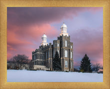 Load image into Gallery viewer, Logan Utah Pink Winter Sunset
