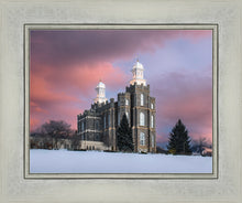 Load image into Gallery viewer, Logan Utah Pink Winter Sunset
