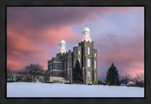 Load image into Gallery viewer, Logan Utah Pink Winter Sunset
