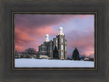 Load image into Gallery viewer, Logan Utah Pink Winter Sunset
