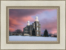 Load image into Gallery viewer, Logan Utah Pink Winter Sunset
