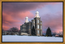 Load image into Gallery viewer, Logan Utah Pink Winter Sunset
