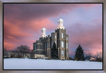 Load image into Gallery viewer, Logan Utah Pink Winter Sunset
