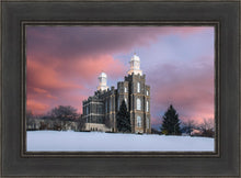 Load image into Gallery viewer, Logan Utah Pink Winter Sunset
