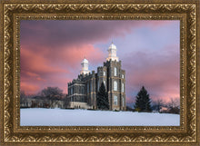 Load image into Gallery viewer, Logan Utah Pink Winter Sunset
