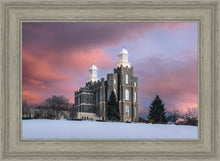 Load image into Gallery viewer, Logan Utah Pink Winter Sunset
