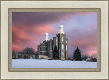Load image into Gallery viewer, Logan Utah Pink Winter Sunset

