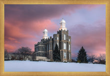 Load image into Gallery viewer, Logan Utah Pink Winter Sunset
