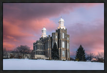 Load image into Gallery viewer, Logan Utah Pink Winter Sunset
