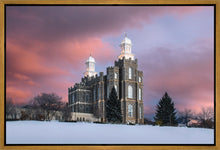Load image into Gallery viewer, Logan Utah Pink Winter Sunset
