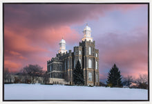 Load image into Gallery viewer, Logan Utah Pink Winter Sunset
