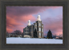 Load image into Gallery viewer, Logan Utah Pink Winter Sunset
