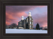 Load image into Gallery viewer, Logan Utah Pink Winter Sunset
