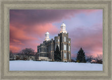 Load image into Gallery viewer, Logan Utah Pink Winter Sunset
