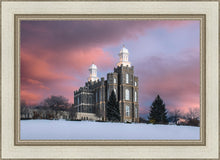 Load image into Gallery viewer, Logan Utah Pink Winter Sunset
