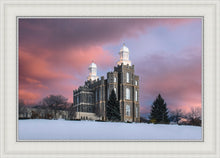 Load image into Gallery viewer, Logan Utah Pink Winter Sunset
