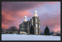 Load image into Gallery viewer, Logan Utah Pink Winter Sunset

