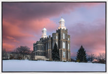Load image into Gallery viewer, Logan Utah Pink Winter Sunset
