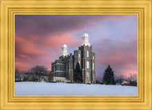 Load image into Gallery viewer, Logan Utah Pink Winter Sunset

