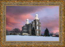 Load image into Gallery viewer, Logan Utah Pink Winter Sunset
