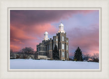 Load image into Gallery viewer, Logan Utah Pink Winter Sunset
