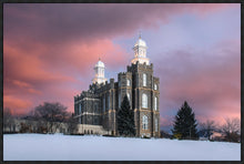 Load image into Gallery viewer, Logan Utah Pink Winter Sunset
