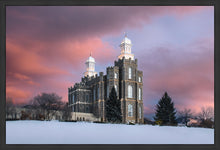 Load image into Gallery viewer, Logan Utah Pink Winter Sunset

