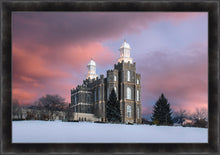 Load image into Gallery viewer, Logan Utah Pink Winter Sunset
