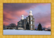 Load image into Gallery viewer, Logan Utah Pink Winter Sunset
