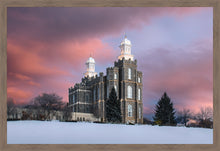 Load image into Gallery viewer, Logan Utah Pink Winter Sunset
