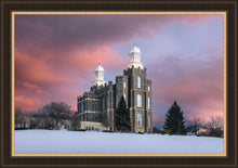 Load image into Gallery viewer, Logan Utah Pink Winter Sunset
